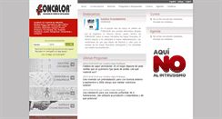 Desktop Screenshot of foncalor.org