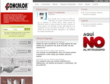 Tablet Screenshot of foncalor.org